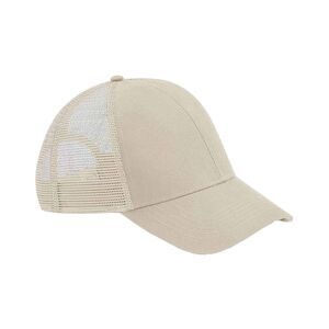 Beechfield Unisex Adult 6 Panel Trucker Cap / Sand